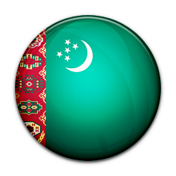 Flag Of Turkmenistan Icon 256x256 png